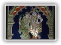 Krishna Tanjore Painting