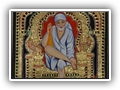 Sai Baba Tanjore Painting
