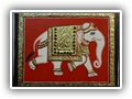 Elephant Tanjore Painting