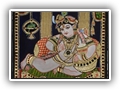Krishna Tanjore Painting