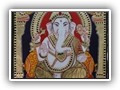 Ganesha Tanjore Painting
